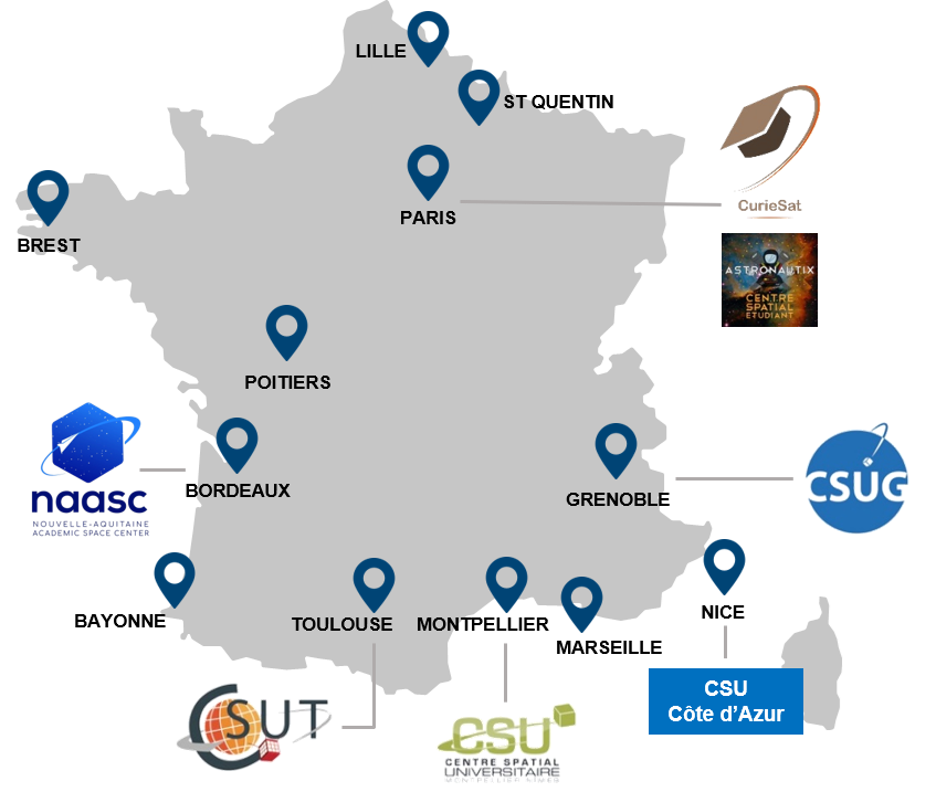 Carte des CSU CSE 2020